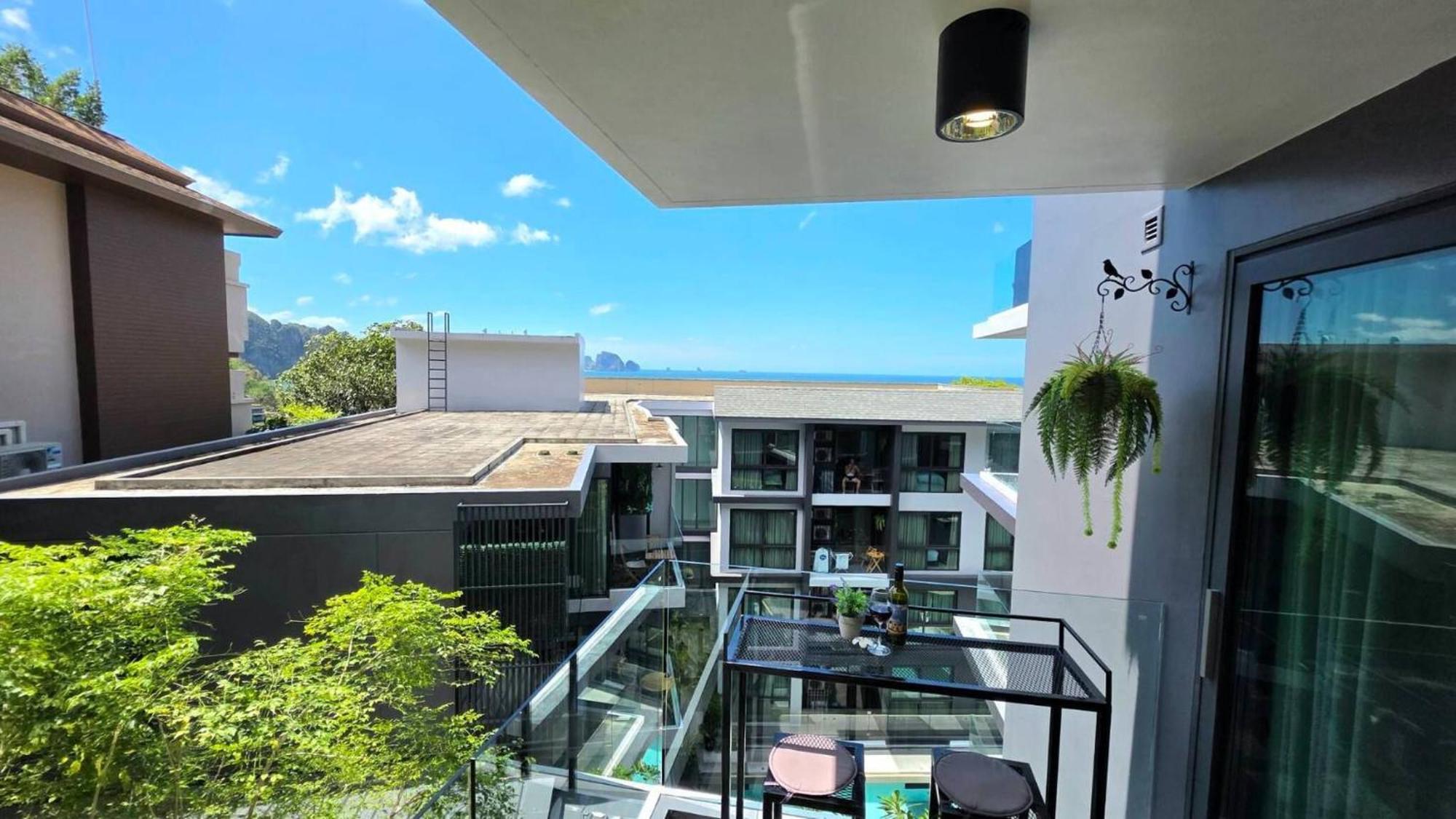 Room In Apartment - A301- Forest View Corner Unit 1Br-1Bath Ao Nang Exteriér fotografie