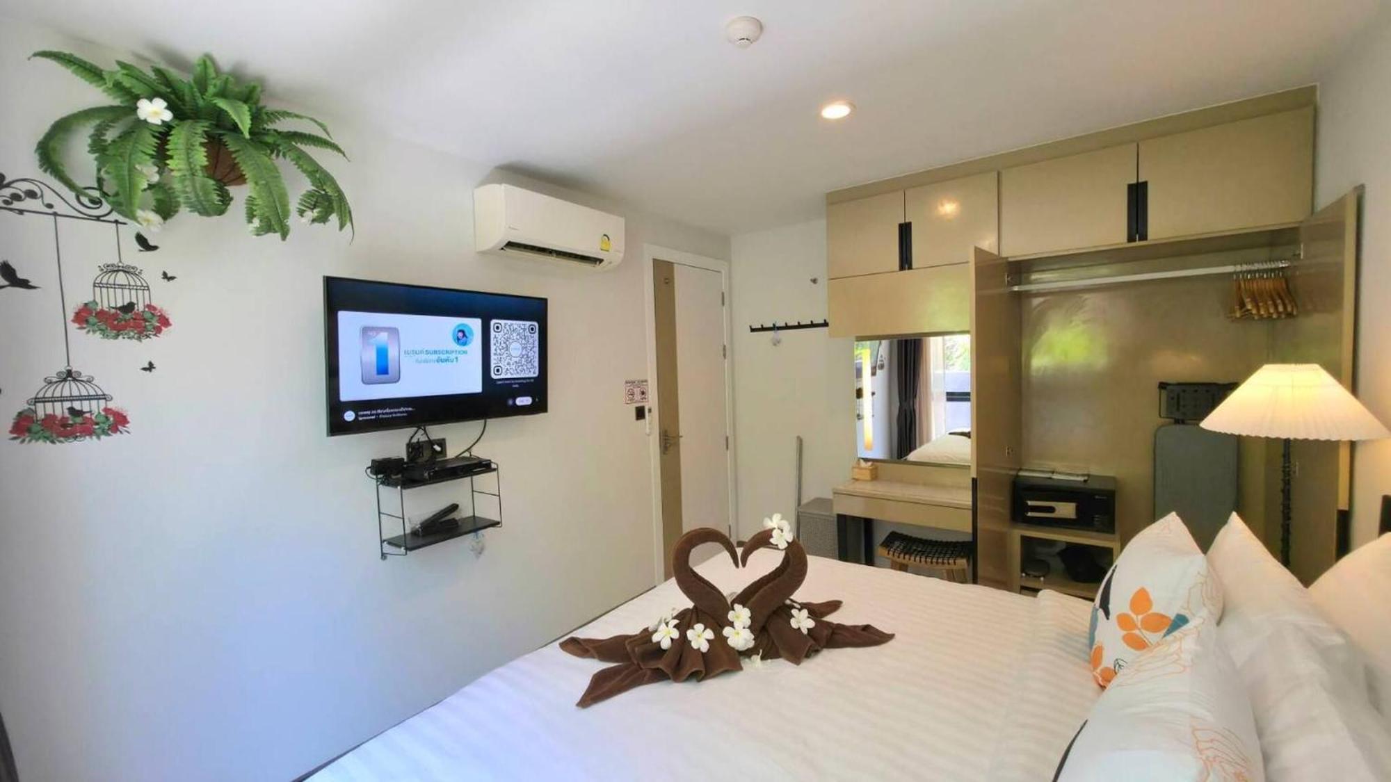 Room In Apartment - A301- Forest View Corner Unit 1Br-1Bath Ao Nang Exteriér fotografie