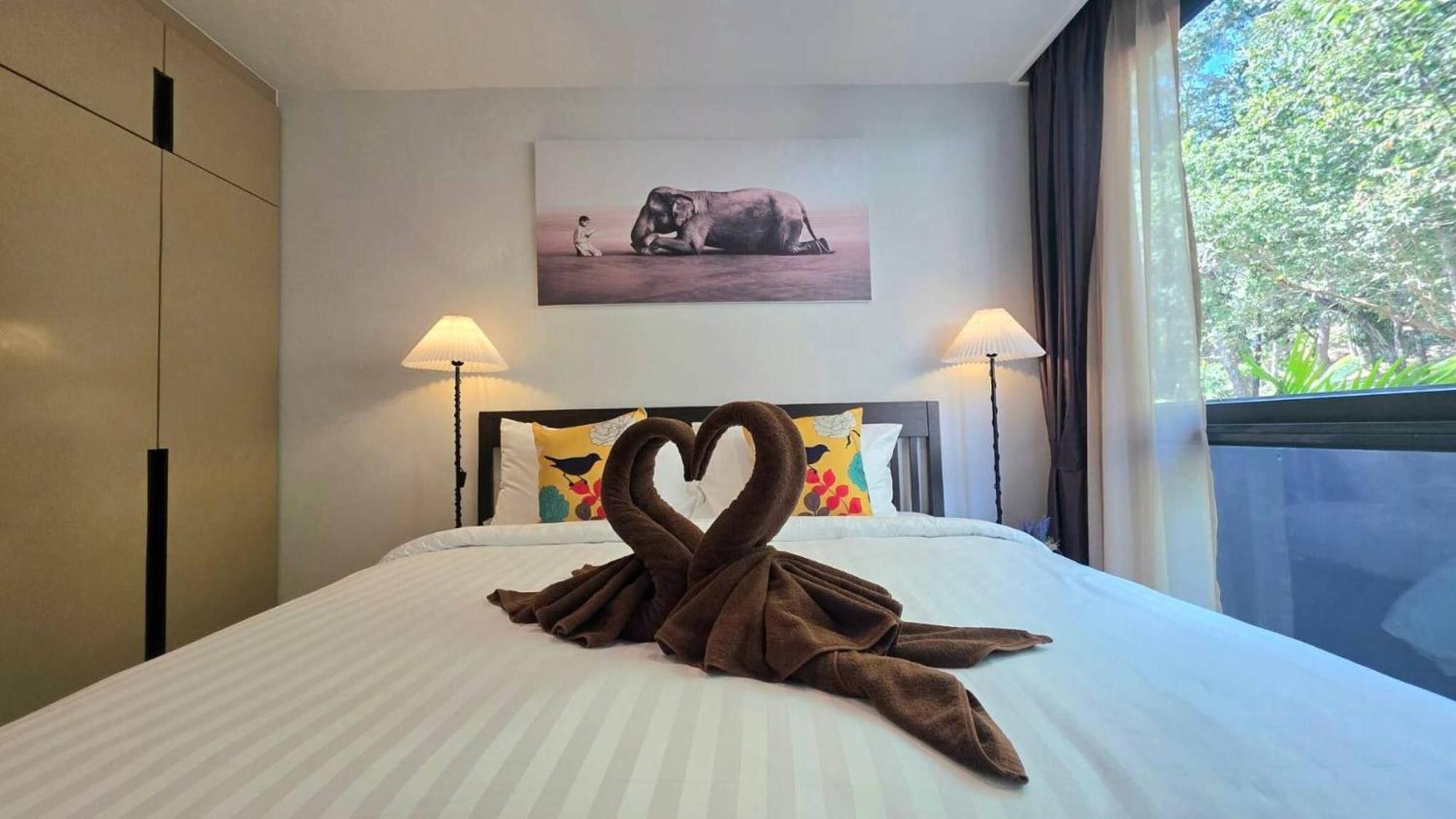 Room In Apartment - A301- Forest View Corner Unit 1Br-1Bath Ao Nang Exteriér fotografie