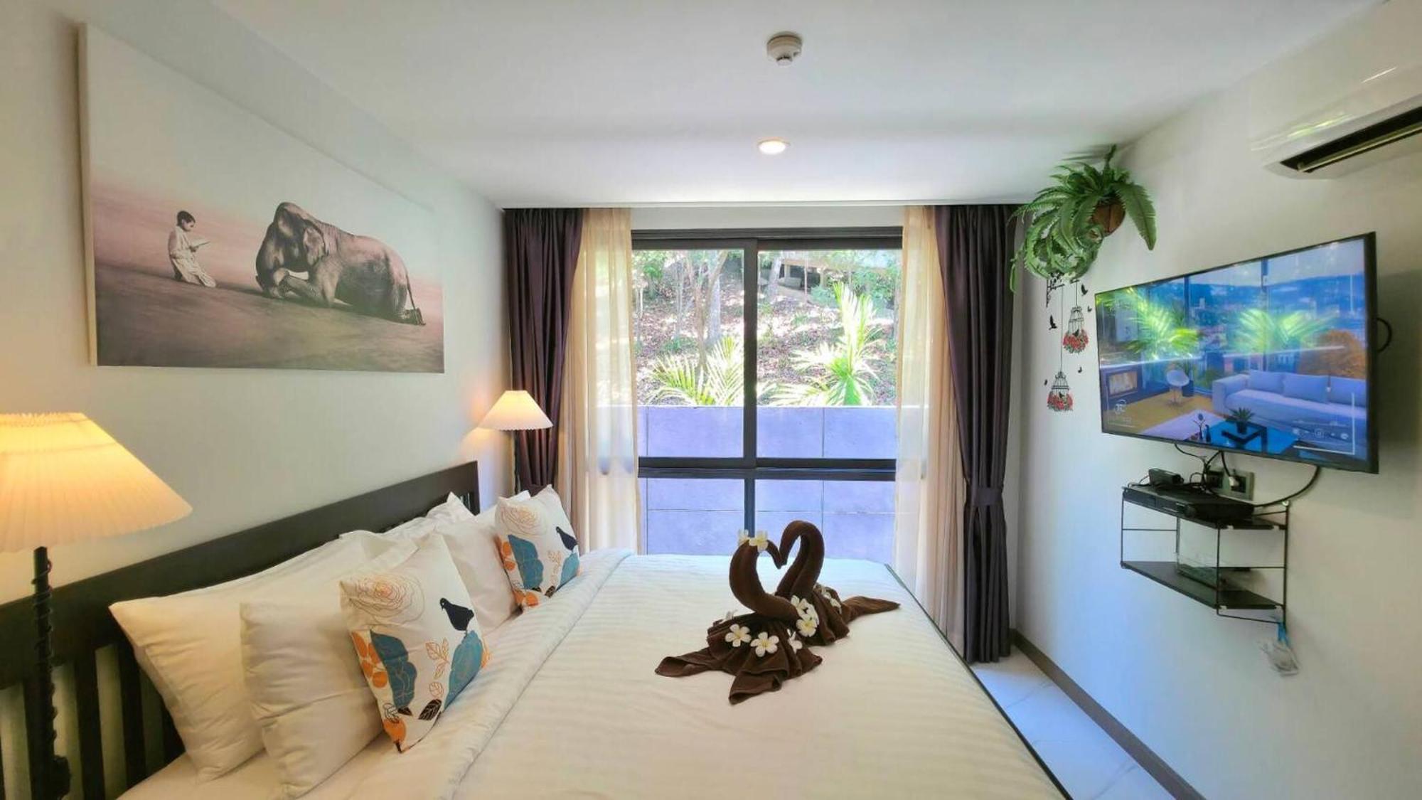 Room In Apartment - A301- Forest View Corner Unit 1Br-1Bath Ao Nang Exteriér fotografie