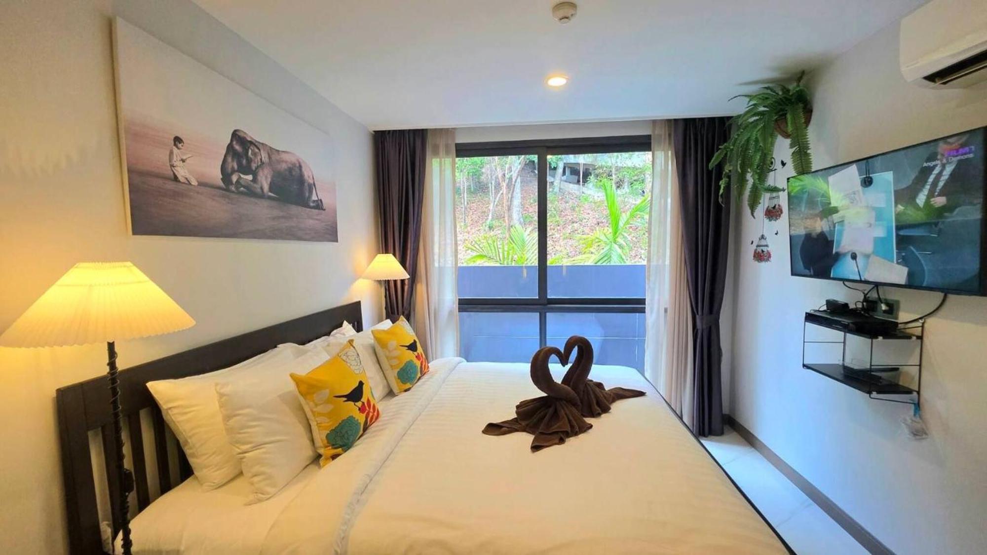 Room In Apartment - A301- Forest View Corner Unit 1Br-1Bath Ao Nang Exteriér fotografie