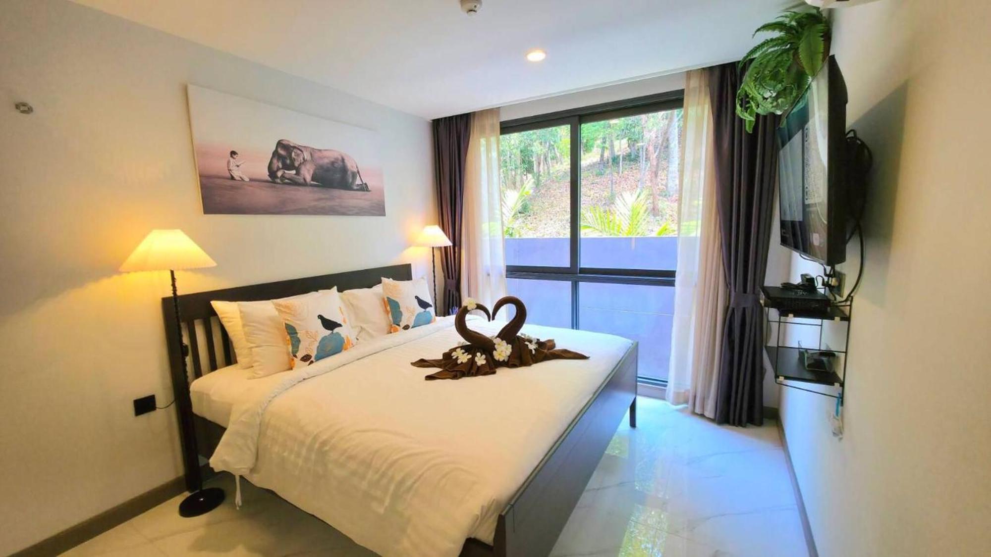 Room In Apartment - A301- Forest View Corner Unit 1Br-1Bath Ao Nang Exteriér fotografie