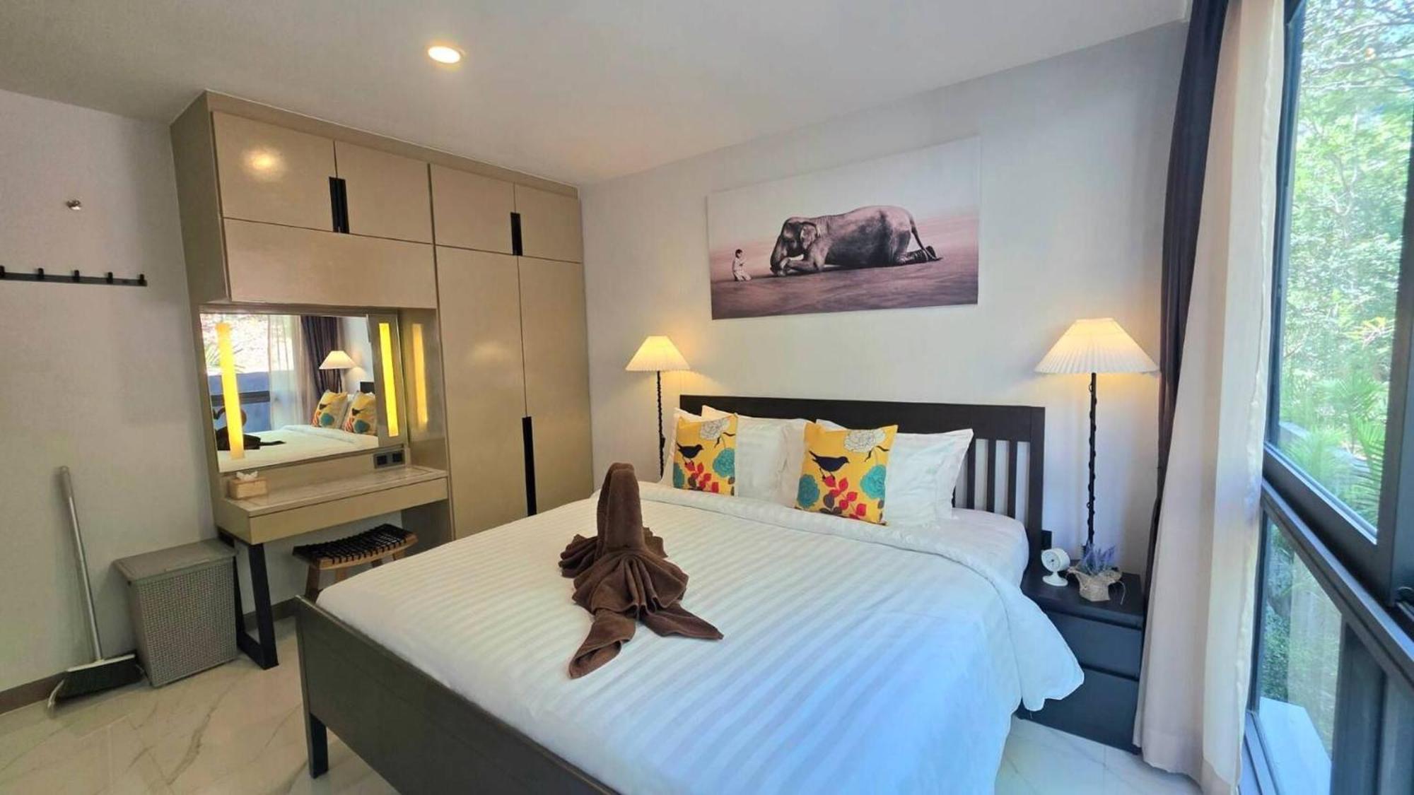 Room In Apartment - A301- Forest View Corner Unit 1Br-1Bath Ao Nang Exteriér fotografie
