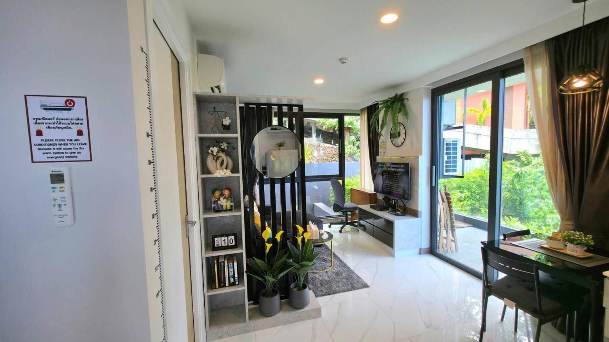 Room In Apartment - A301- Forest View Corner Unit 1Br-1Bath Ao Nang Exteriér fotografie