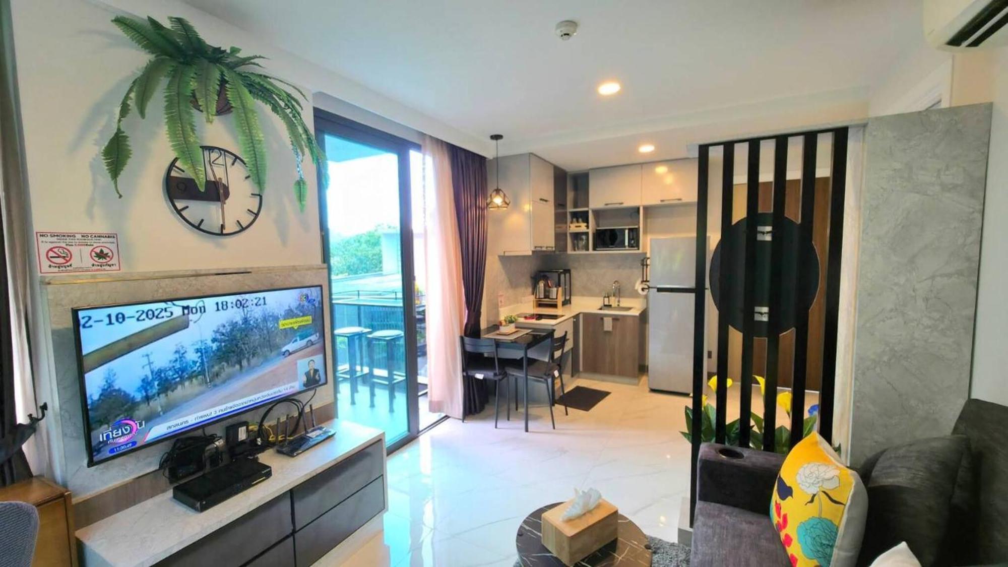 Room In Apartment - A301- Forest View Corner Unit 1Br-1Bath Ao Nang Exteriér fotografie