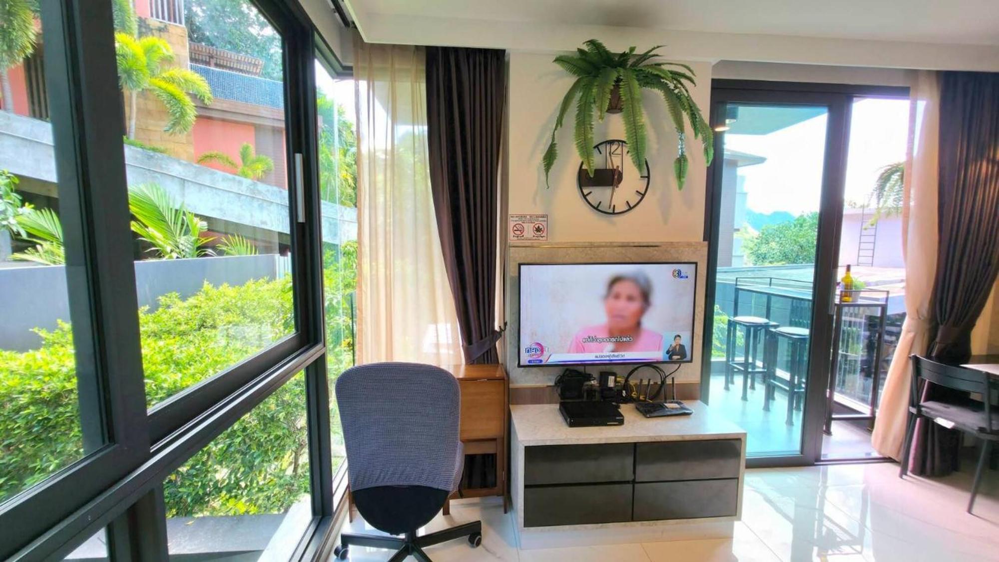 Room In Apartment - A301- Forest View Corner Unit 1Br-1Bath Ao Nang Exteriér fotografie